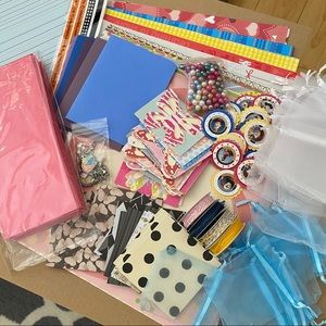 Scrapbook Crafting Supplies Huge Mixed Lot